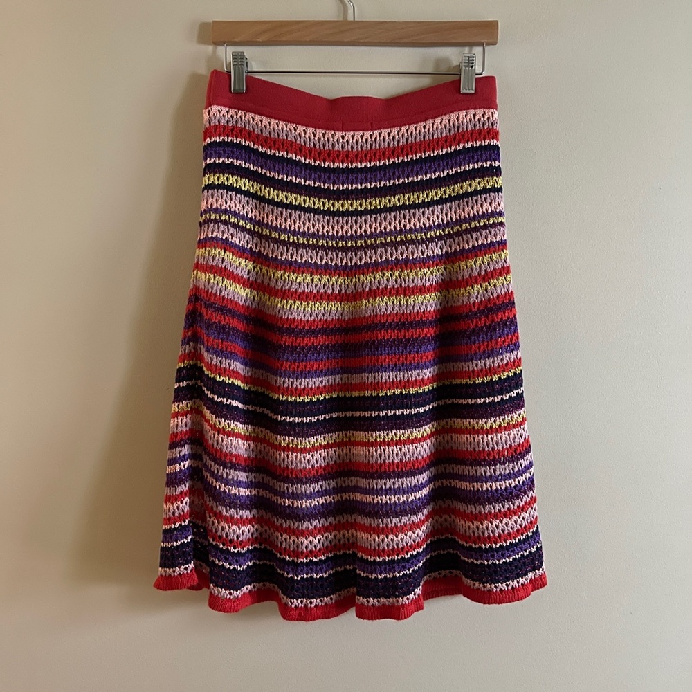 CECILIA PRADO Katie Knit Mini Skirt Multicolored Sz XL - Picture 6 of 6
